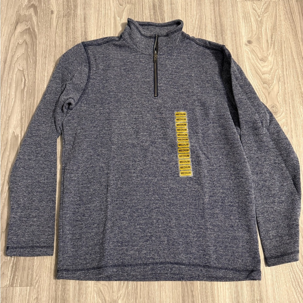 GAP Blue Zip Up Sweater